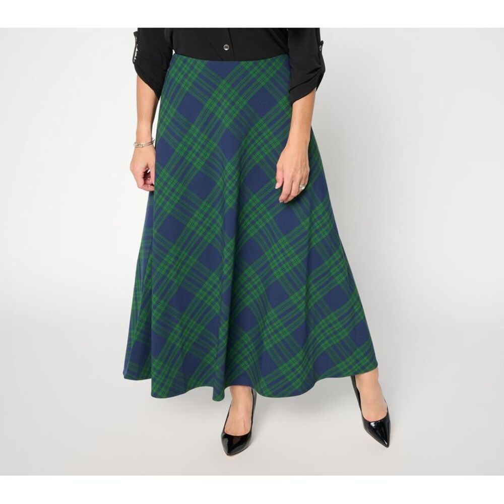 Joan Rivers Classics Collection Women's Skirt Sz S Make Your Blue